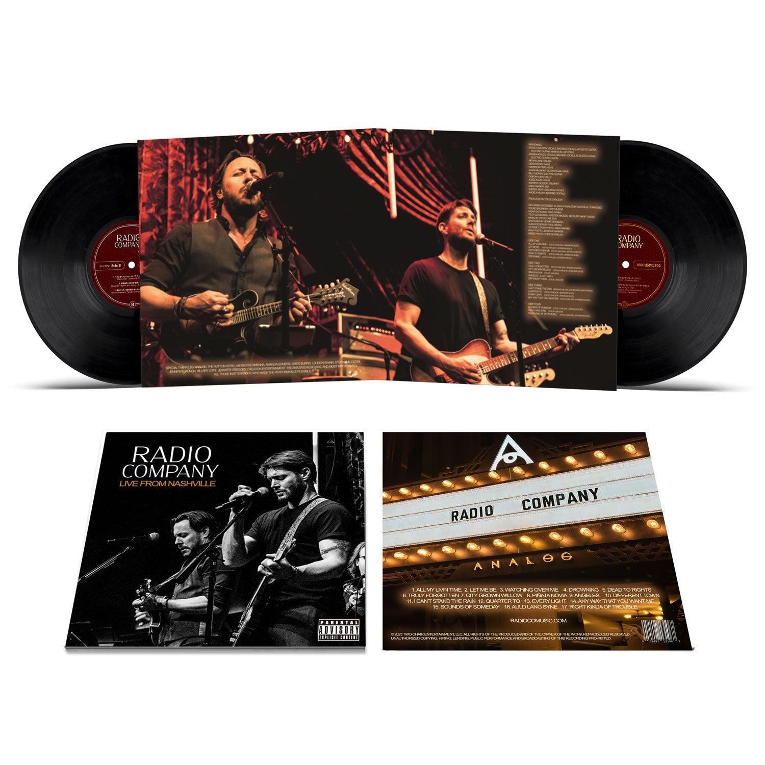 Radio Company - Live from Nashville (Double Album Vinyl) PREORDER ...