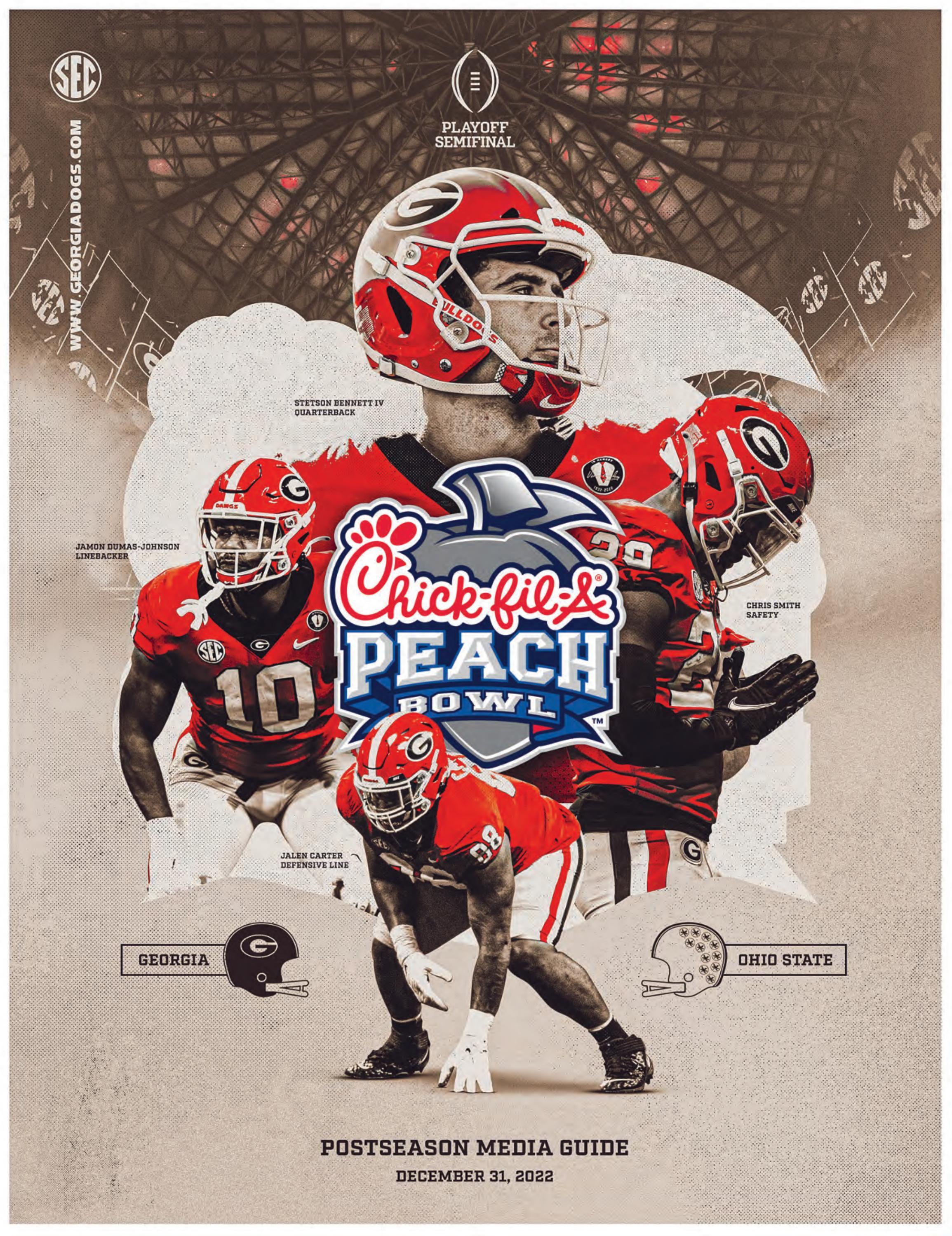 2022 Georgia Football Postseason Media Guide by Georgia Bulldogs ...