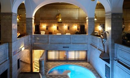 Reburbished pool at Porchester Spa