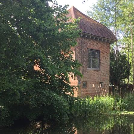 John Donne’s house from the River Wey.